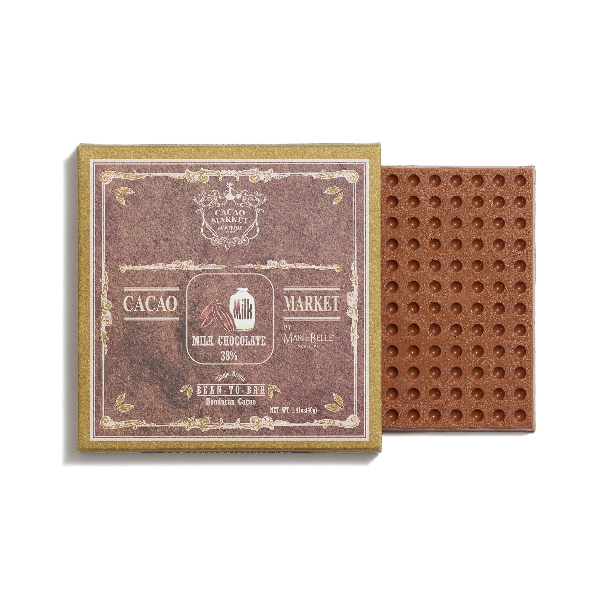 40g 38% bean to bar Milk Chocolate